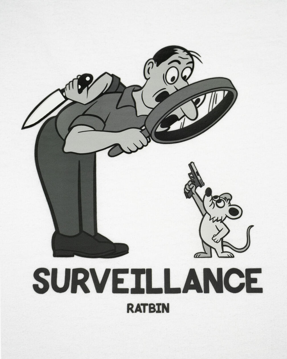 "SURVEILLANCE" Screenprint