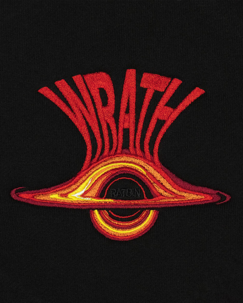 "WRATH" Embroidery