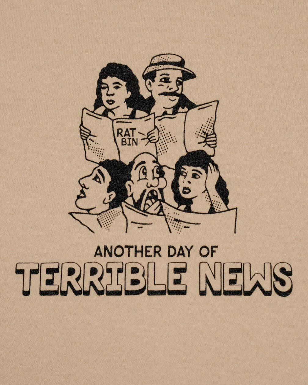 "HEADLINER" Screenprint